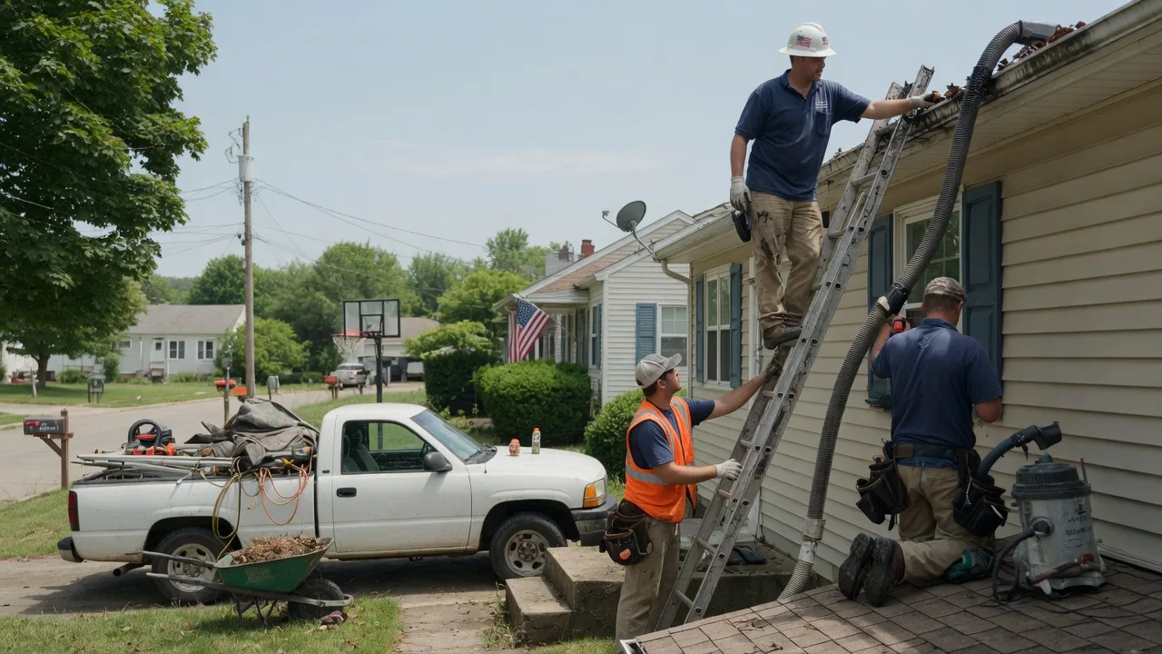 Gutter Installation in Hallett, OK near me